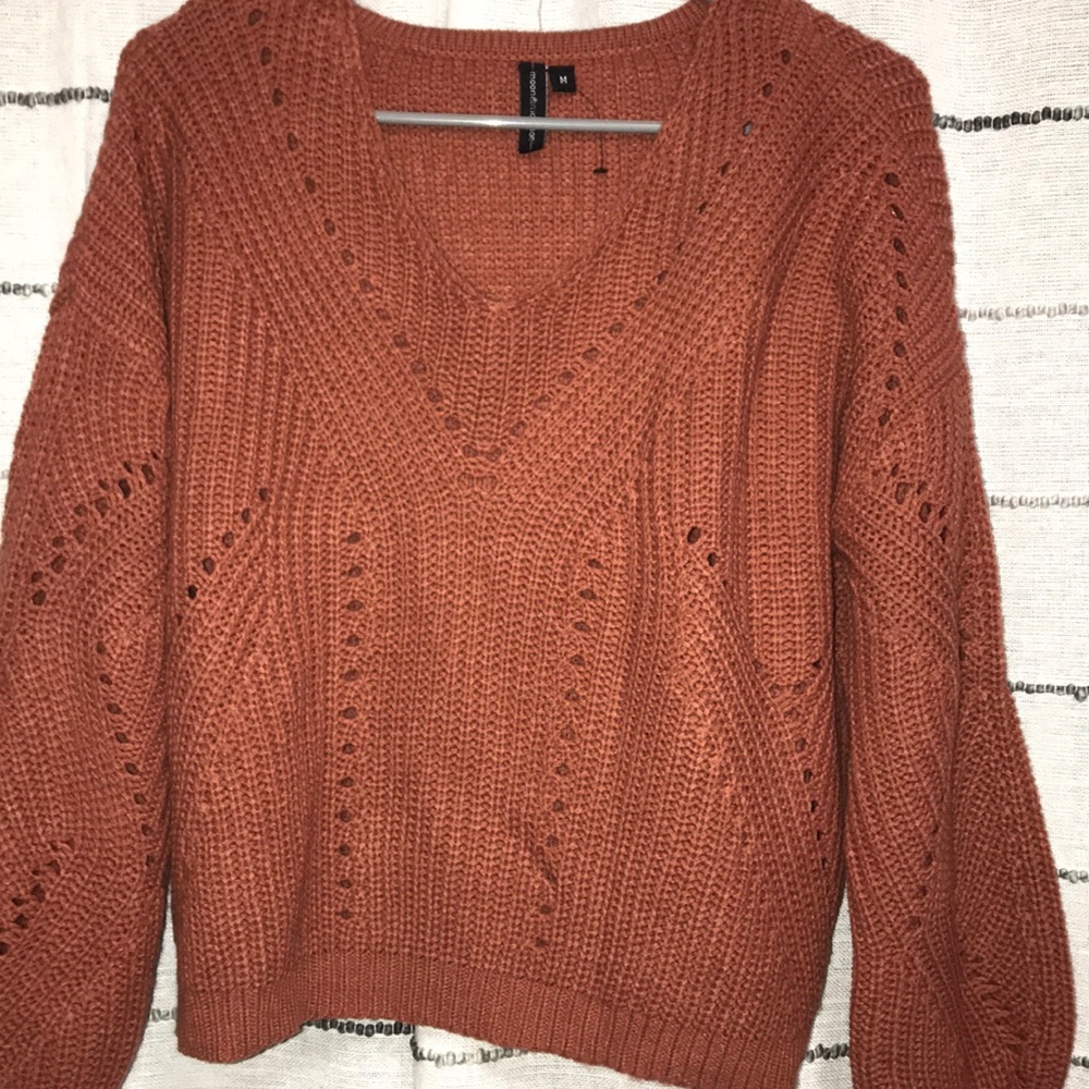 Rust Sweater - Cropped
